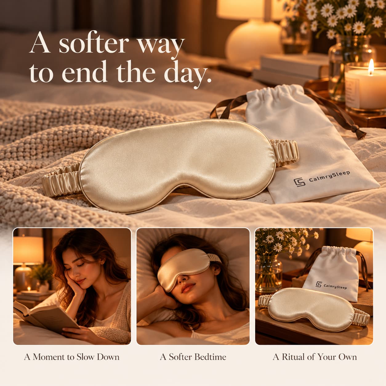 Pure Silk 3D Sleep Mask