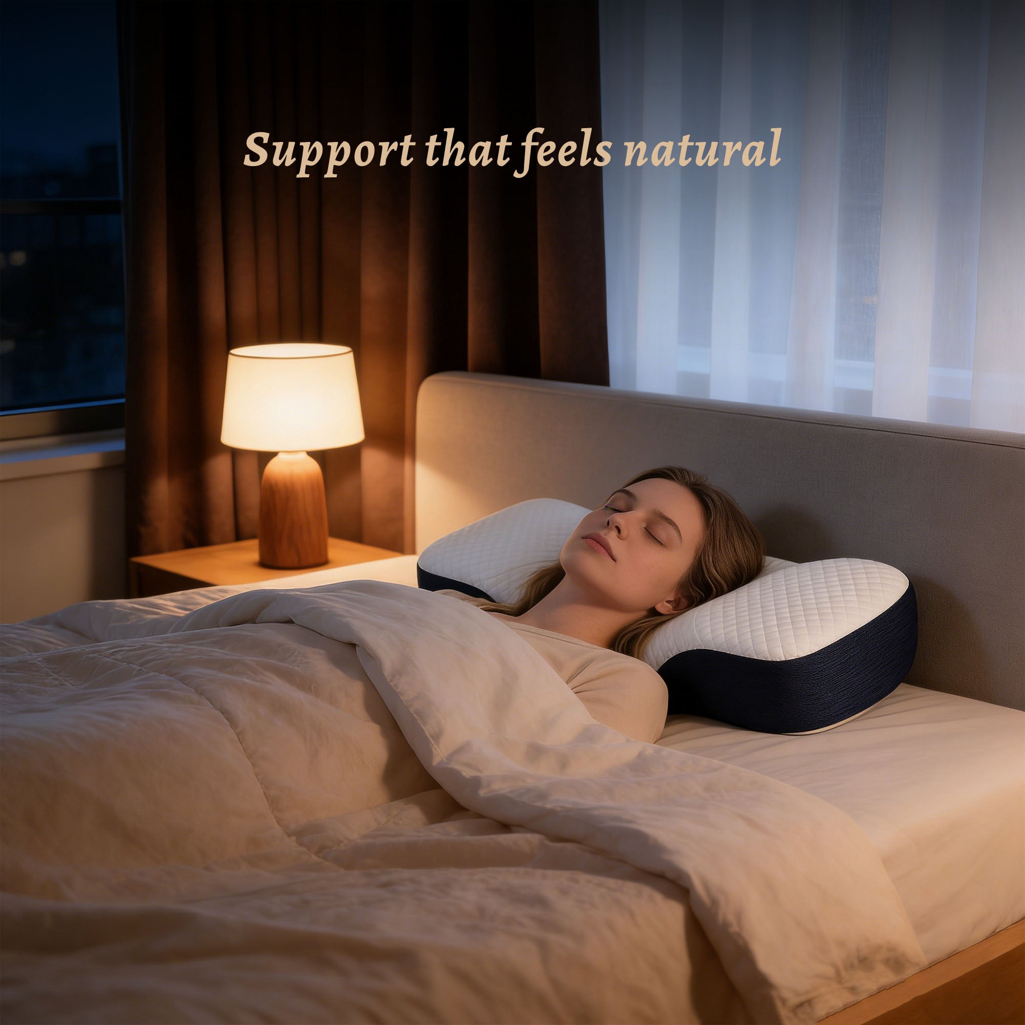 NeckAlign Support Pillow
