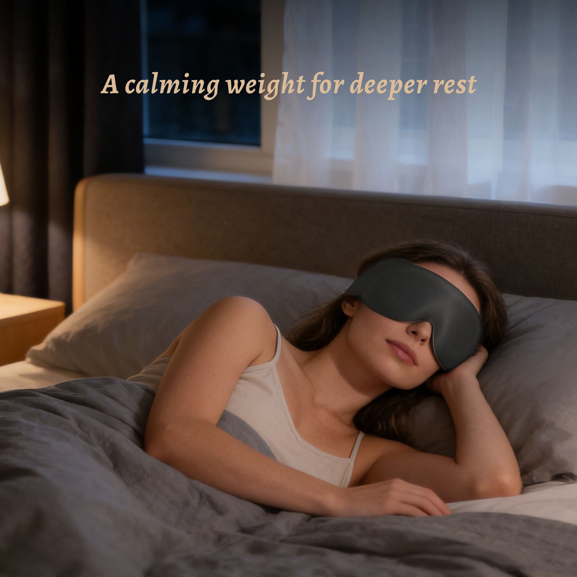 Deep Calm Weighted Sleep Mask