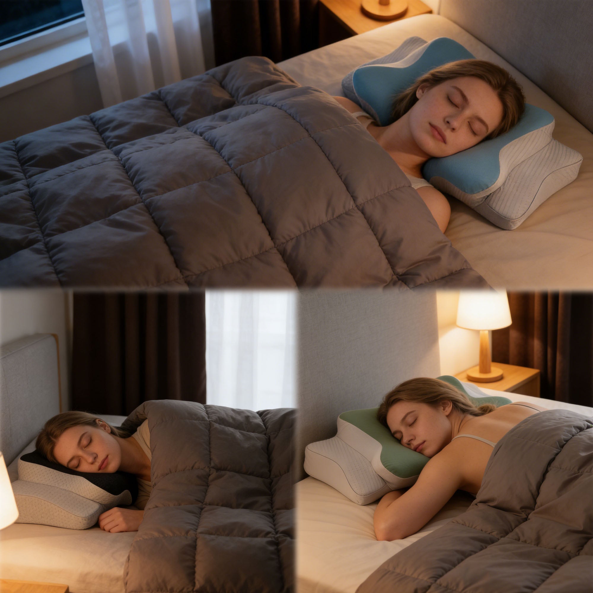 Butterfly Contour Sleep Pillow