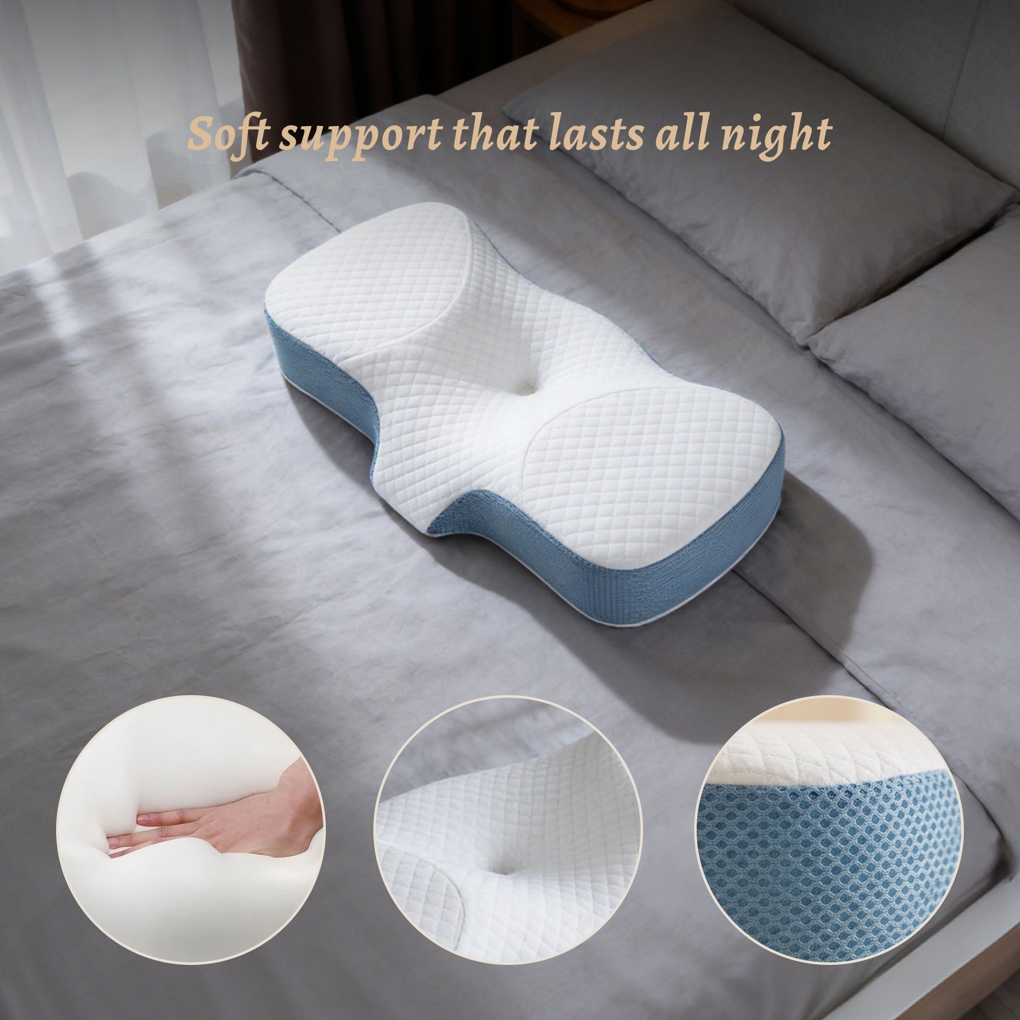 NeckAlign Support Pillow