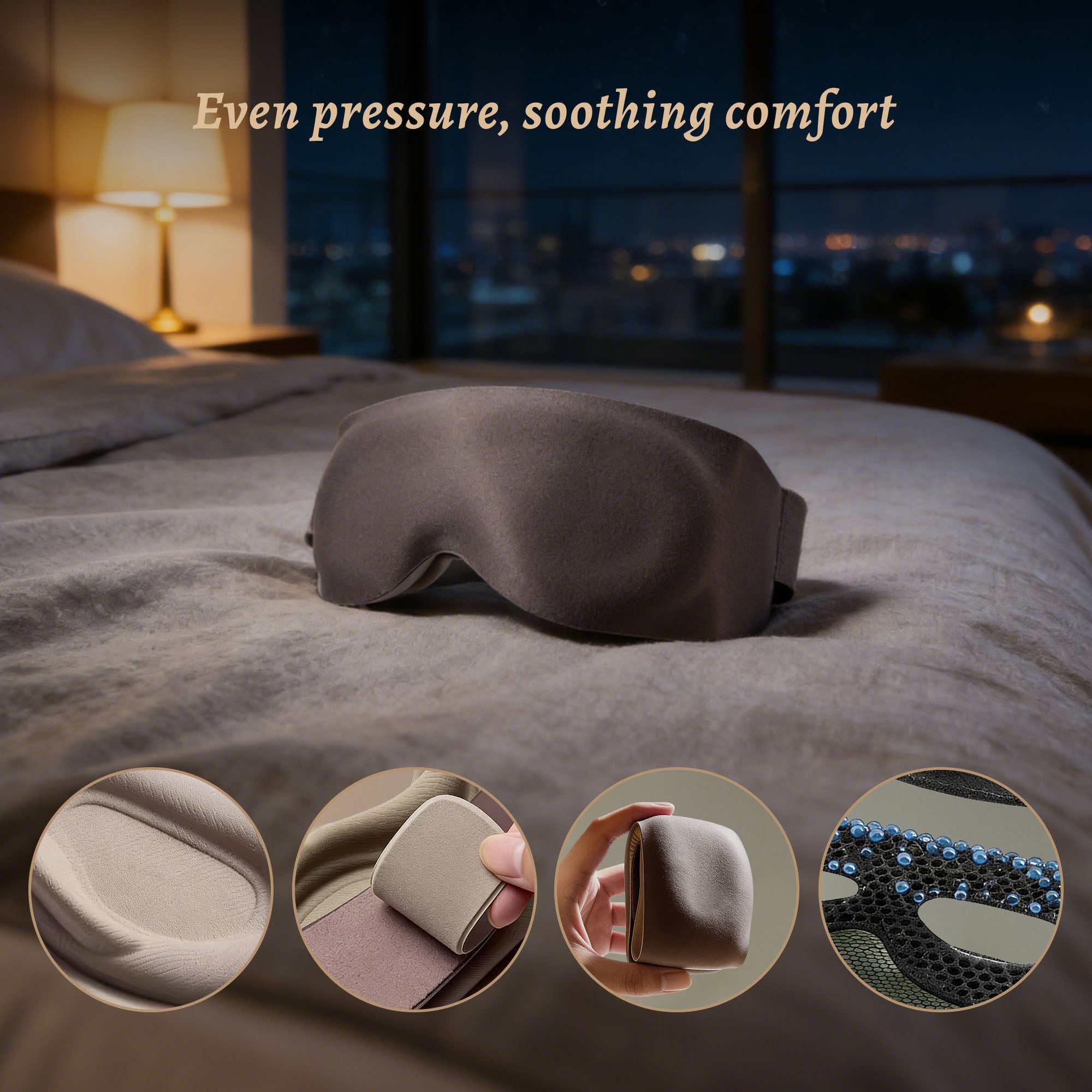 Deep Calm Weighted Sleep Mask