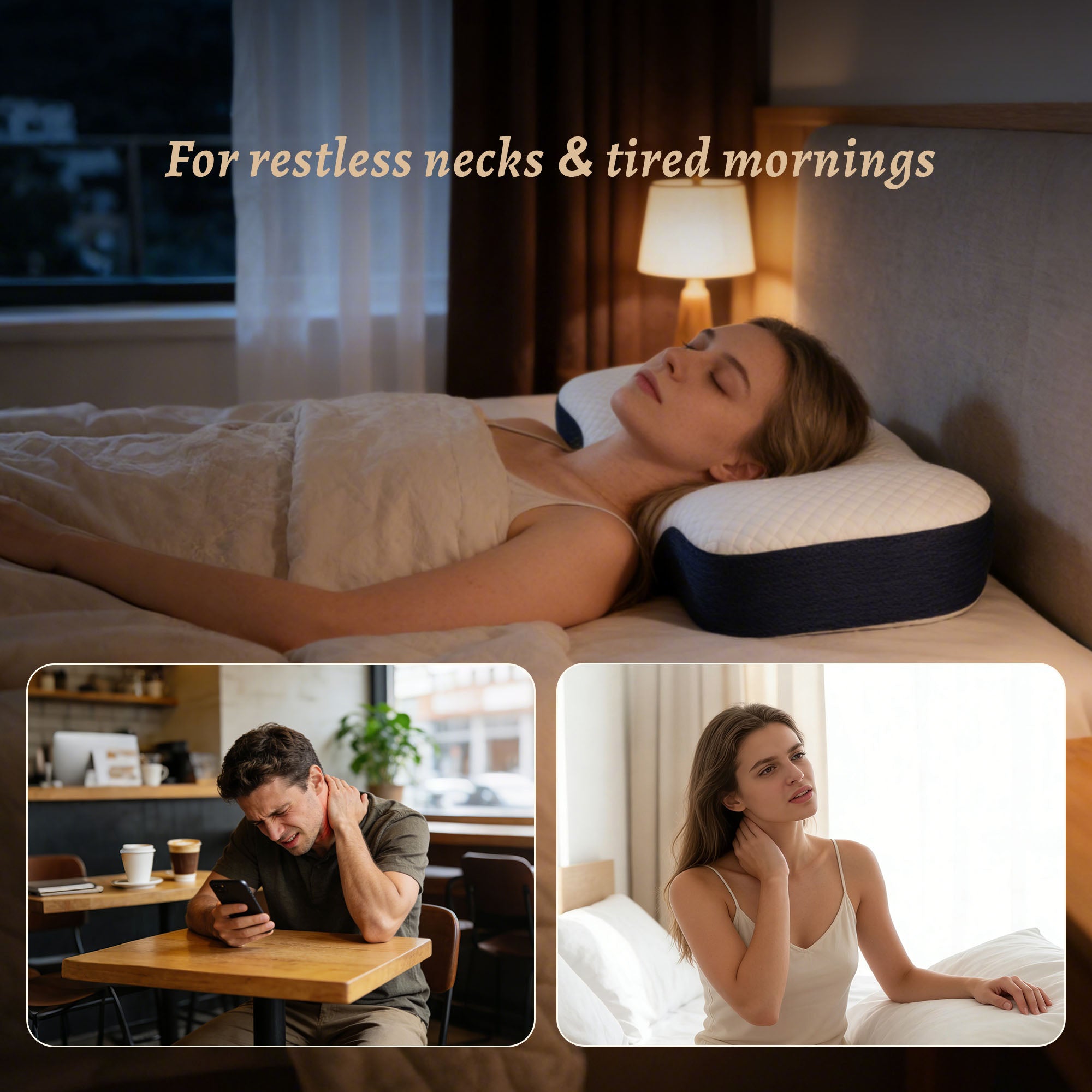 NeckAlign Support Pillow