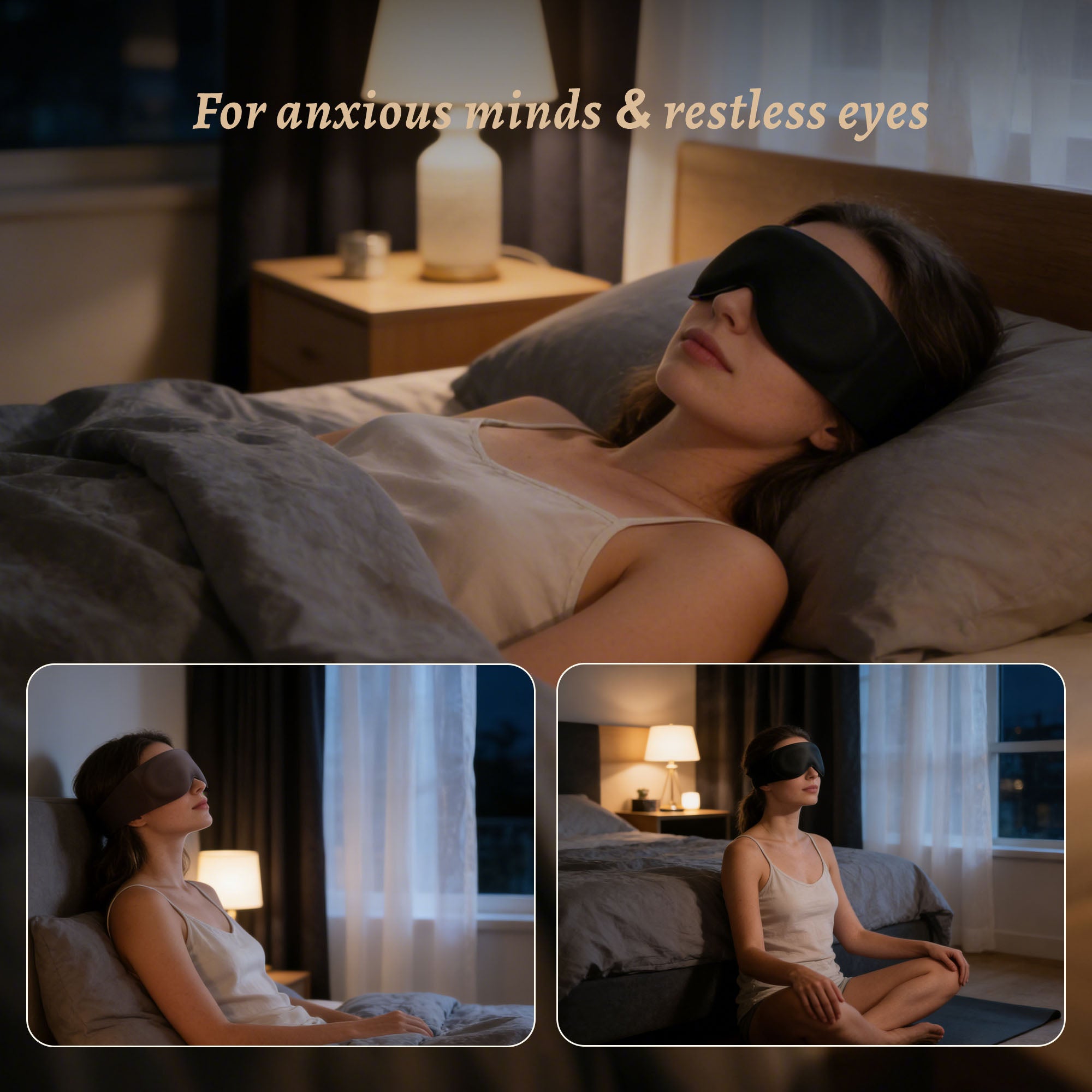 Deep Calm Weighted Sleep Mask